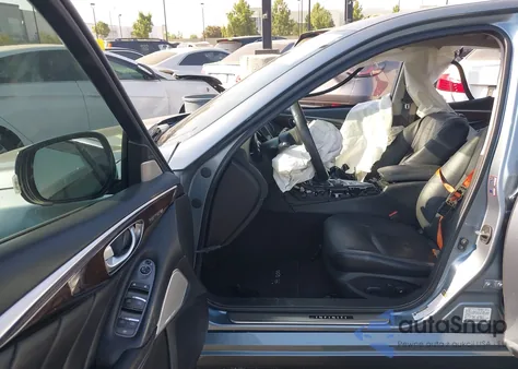 2018 Infiniti Q50 Luxe/Sport from USA, damaged, VIN JN1EV7AP1JM351234